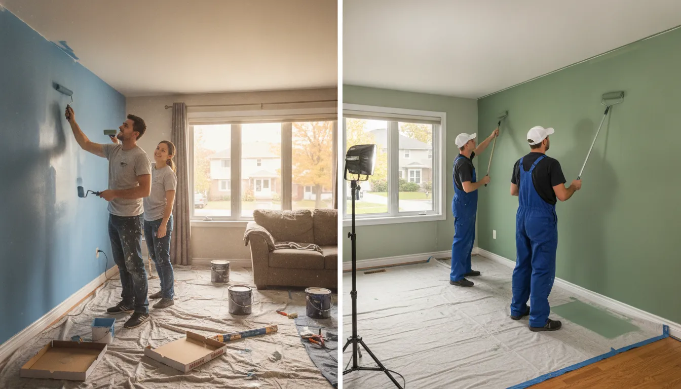 DIY vs Professional Painting: Where Each Makes Sense